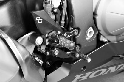 Verstelbare remschakelset R (Special Edition) met opklapbare voetsteunen Honda CBR1000RR 2008-2019