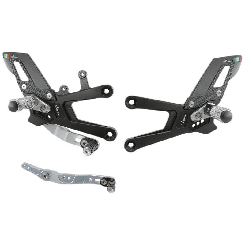 Adjustable Rear Set With Fixed Foot Pegs Honda CBR1000RR-R 2020+