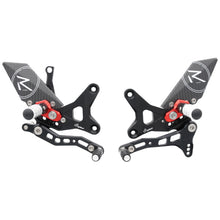 Conjunto de interruptor de freno ajustable R (edición especial) con reposapiés plegables Kawasaki ZX-10R 2011-2015