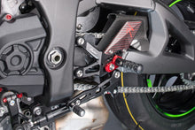 Enlace de freno ajustable Conjunto con reposapiés plegables Kawasaki ZX-10R 2016-2020