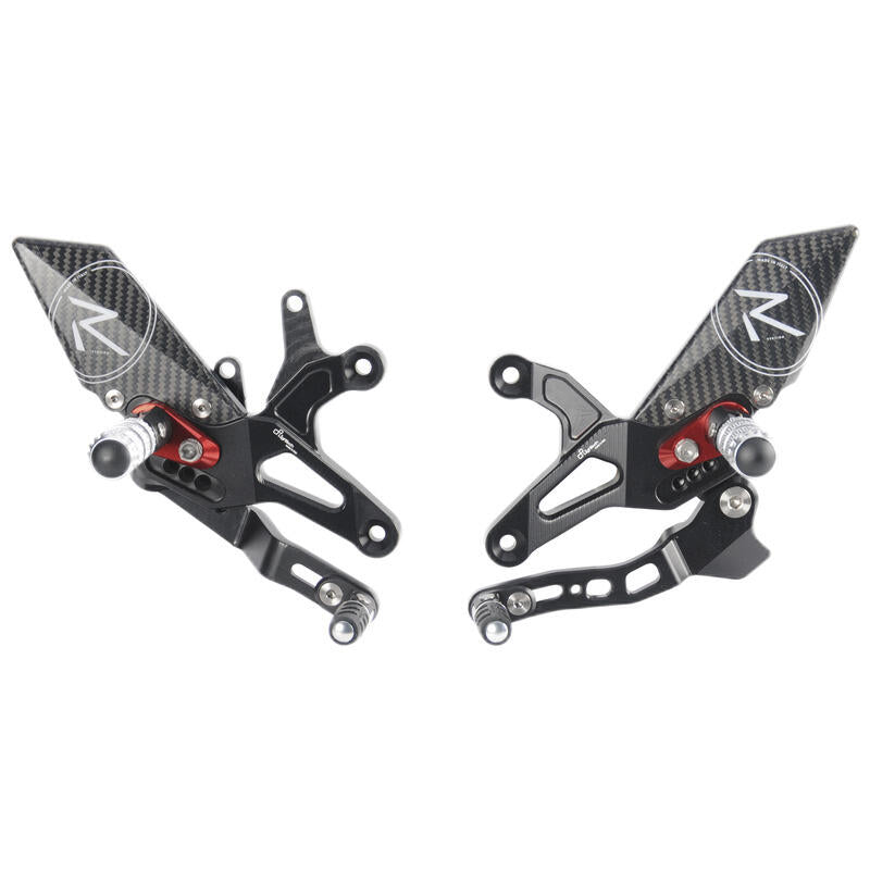 Adjustable Rear Set R (Special Edition) With Folding Foot Pegs and Reverse Shifting Kawasaki ZX6R Performance 2019+