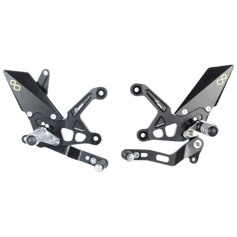 Adjustable Rear Set With Folding Foot Pegs Kawasaki Z900 SE 2022-2024