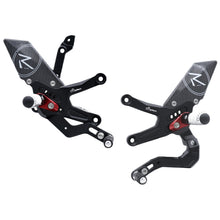 Conjunto de interruptor de freno ajustable R (edición especial) con reposapiés plegables y patrón de interruptor estándar Kawasaki Ninja ZX-10R 40 aniversario Edición 2024+