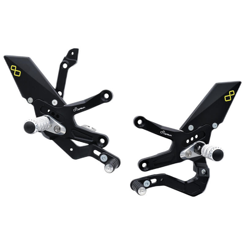 Adjustable Rear Set With Fixed Foot Pegs and Reverse Shifting Kawasaki Ninja ZX-10R 2021+