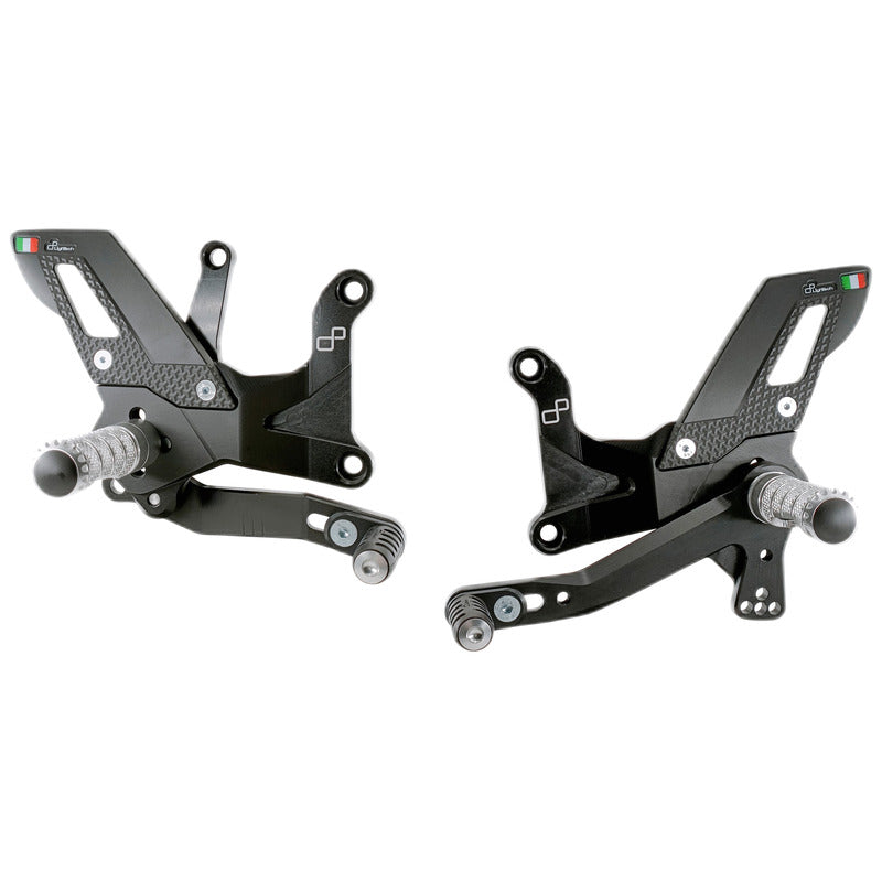 Adjustable Rear Set With Fixed Foot Pegs (Track Use) Kawasaki Ninja ZX-4RR 40th Anniversary Edition 2024+