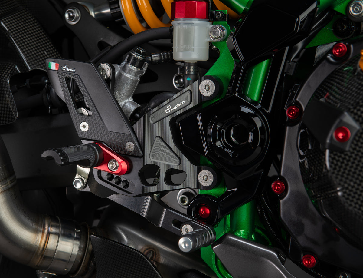 Verstelbare remschakelset met vaste voetsteunen Kawasaki Z900 (2020-2024)
