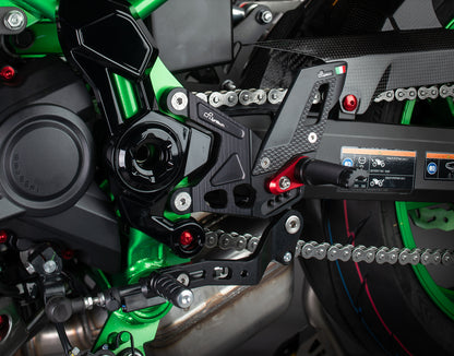Verstelbare remschakelset met vaste voetsteunen Kawasaki Z900 (2020-2024)