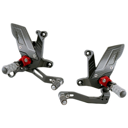 Conjunto de enlace de freno ajustable R (edición especial) con reposapiés plegables KTM Super Duke 1290 R 2020+