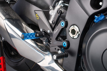 Verstelbare remschakelset met opklapbare voetsteunen Suzuki GSX-S 1000 2015+