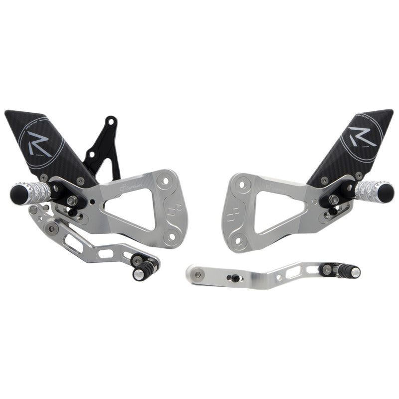 Set trasero ajustable R (edición especial) con clavijas plegables Suzuki GSX-R 1000 2017-2022