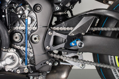 Interruptor de freno ajustable Conjunto con reposapiés plegables Suzuki GSX-R 1000 2017-2022