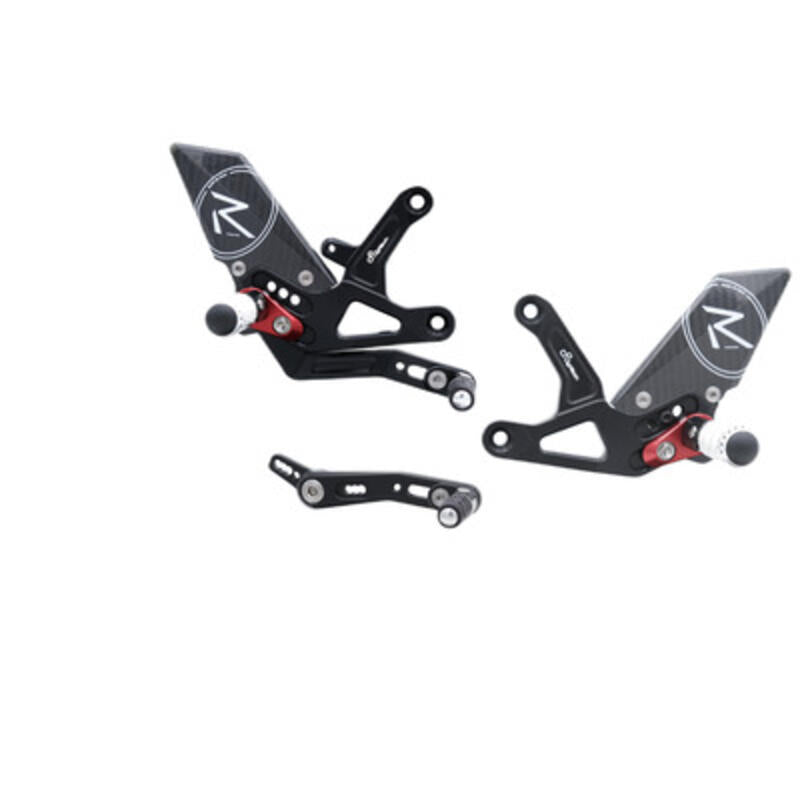 Adjustable Rear Set R (Special Edition) With Folding Foot Pegs Triumph Speed Triple 1200 RS 2021+