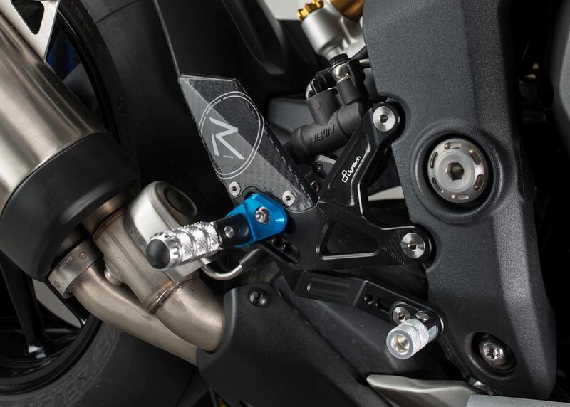 Verstelbare remschakelset R (Special Edition) met opklapbare voetsteunen Triumph Speed Triple 1200 RX 2021+