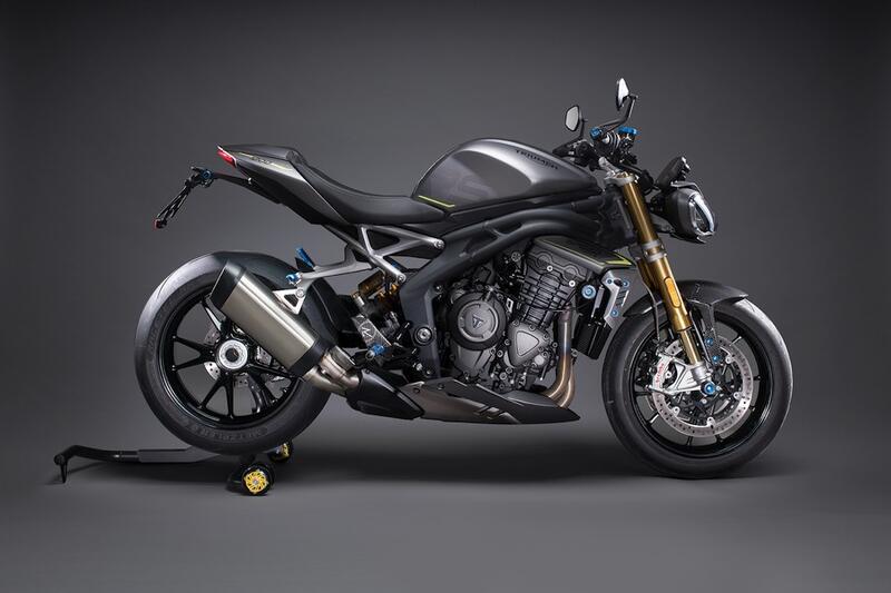 Verstelbare remschakelset met vaste voetsteunen Triumph Speed Triple 1200 RX 2021+