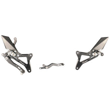 Verstelbare remschakelset met opklapbare voetsteunen Yamaha R1 2009-2014