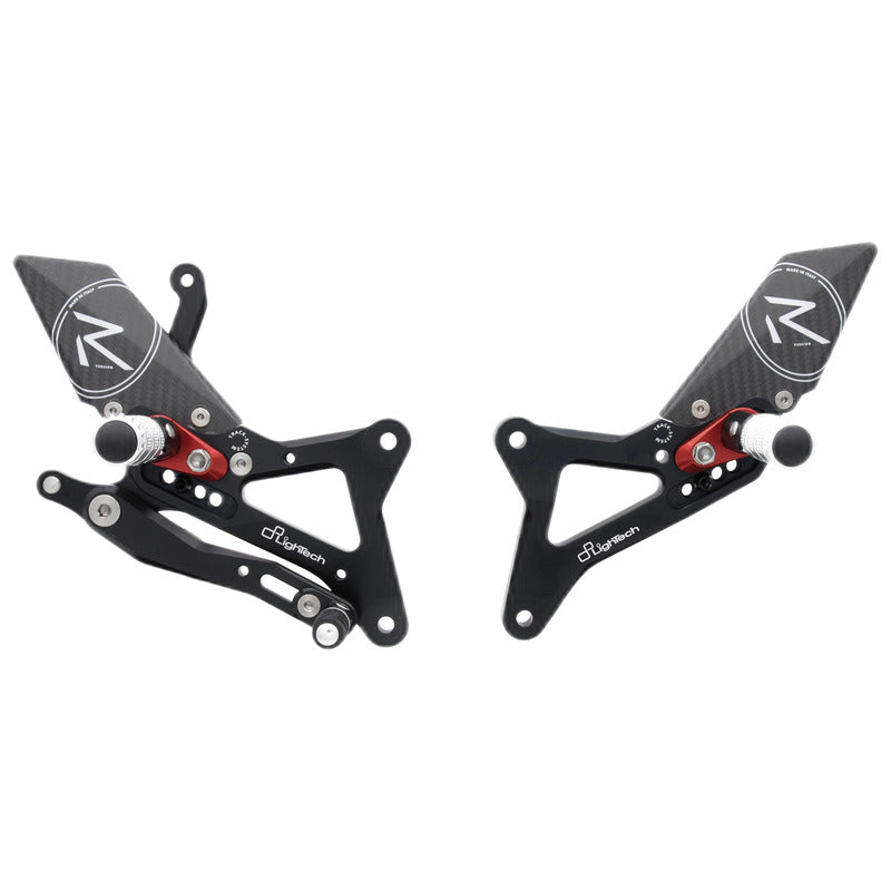 Set arrière réglable R (édition spéciale) avec chevilles pliantes Yamaha R1 2009-2014