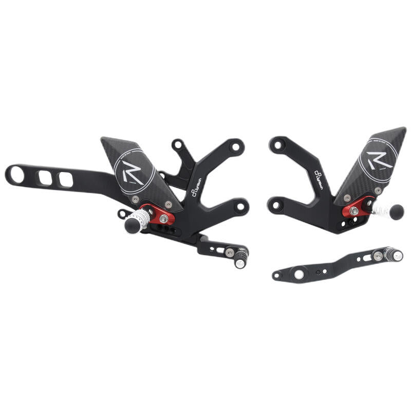 Set trasero ajustable R (edición especial) con clavijas plegables Yamaha MT-10 2016-2021