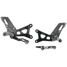 Verstelbare remschakelset met opklapbare voetsteunen Yamaha R6 2017+