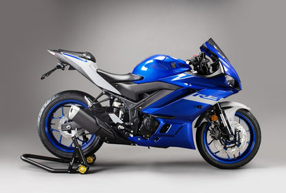 Verstelbare remschakelset met vaste voetsteunen en standaard schakelpatroon Yamaha R3 2015+