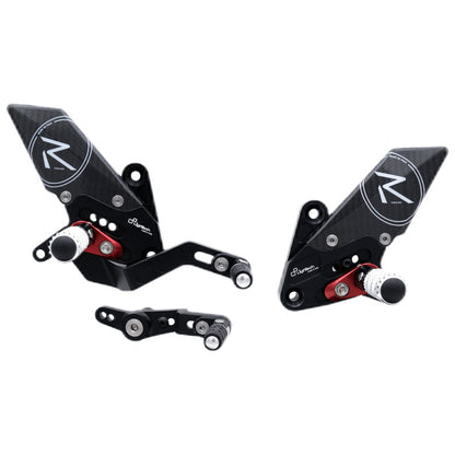 Conjunto de enlace de freno ajustable R (edición especial) con reposapiés plegables Yamaha Tracer 9 GT 2021+