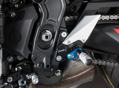 Conjunto de enlace de freno ajustable R (edición especial) con reposapiés plegables Yamaha Tracer 9 GT 2021+