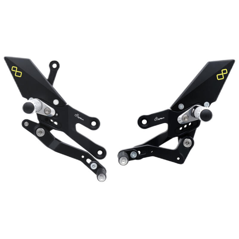 Adjustable Rear Set With Fixed Foot Pegs Yamaha R7 2022+