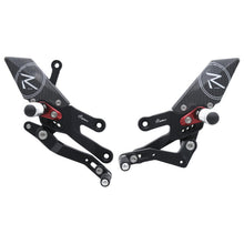 Conjunto de enlace de freno ajustable R (edición especial) con reposapiés plegables Yamaha R7 2022+