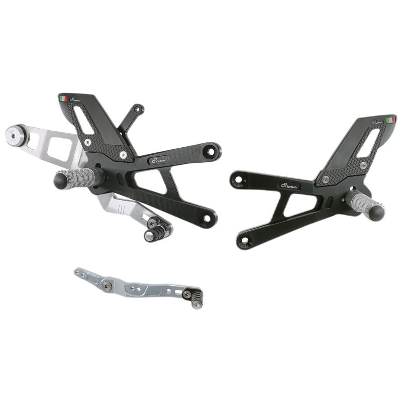 Adjustable Rear Set With Fixed Foot Pegs (Track Use) Yamaha R1 2015+