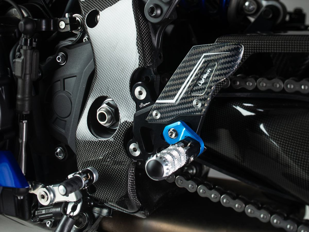 Verstelbare remschakelset met opklapbare voetsteunen Yamaha R9 (2025+)