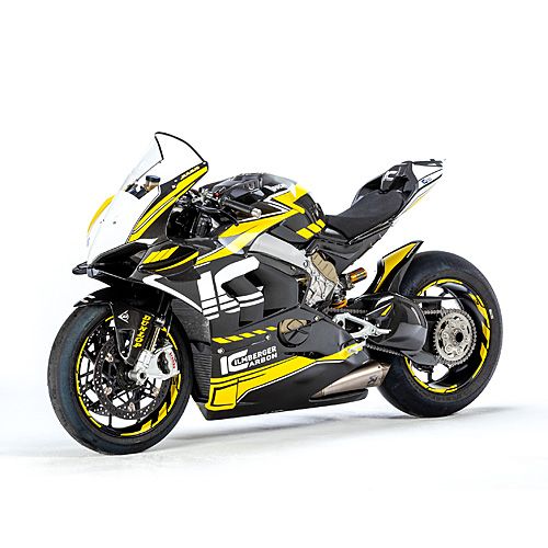 
                  
                    Panneau latéral de carénage droit brillant Ducati Panigale v4r Racing (2019-2020)
                  
                