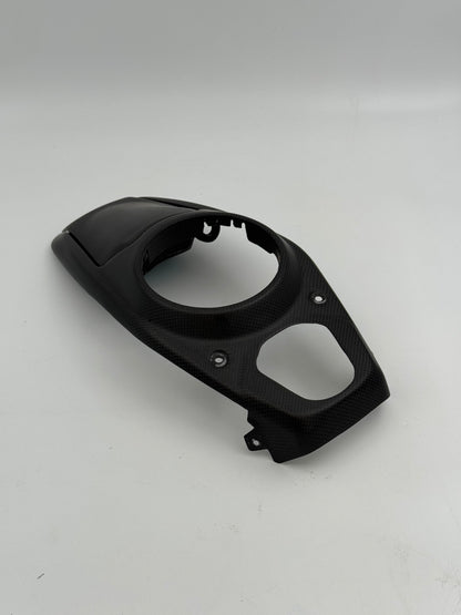VERKOCHT_Carbon Tankcover met Telefoonvakje – Ducati Multistrada V4 (2021–2024) – (gebruikt)