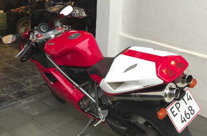 G&G uitlaat demperset Ducati 998S (2002-2003)