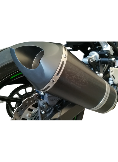 G&G Big Oval slip-on exhaust Kawasaki Z900 2017+