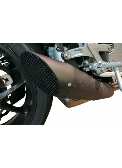 G&G GP slip-on uitlaat Zwart Honda CB1000R Neo Sports 2018-2020