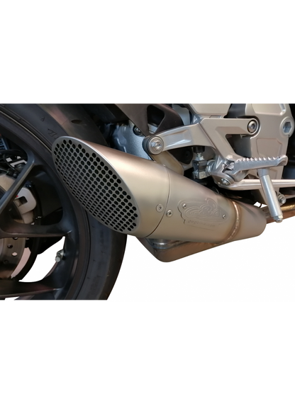 G&G GP slip-on uitlaat Shotblasted Honda CB1000R Neo Sports 2018-2020
