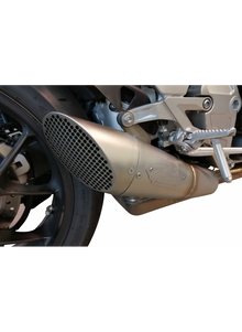G&G GP slip-on exhaust Shotblasted Honda CB1000R Neo Sports 2018+