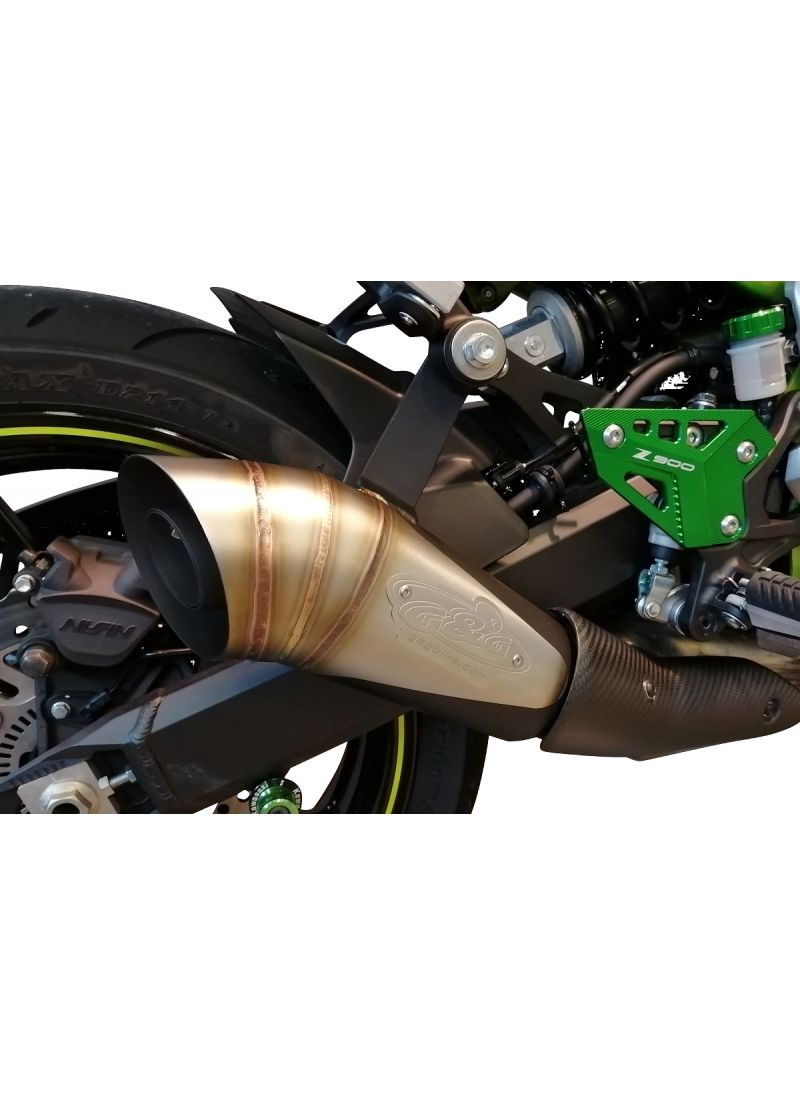 G&G GP slip-on exhaust Kawasaki Z900 2017+