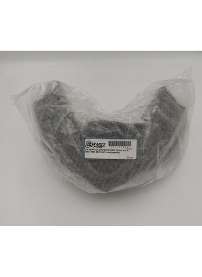 Ermax Nose Fairing Matt Graphite without windscreen for Triumph Street Triple 675R 2009-2010