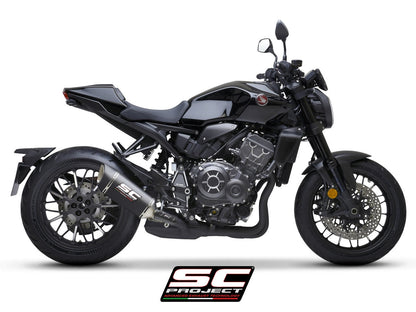 SC1-R carbon uitlaatdemper (EURO5) Honda CB1000R Neo Sports Cafe (2021-2025)