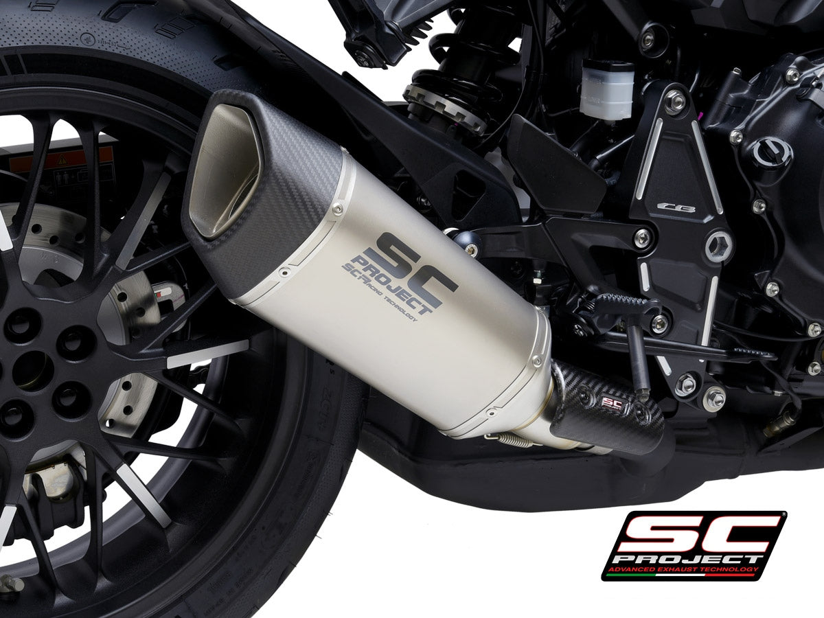 SC1-R titanium uitlaatdemper (EURO5) Honda CB1000R Neo Sports Cafe (2021-2025)
