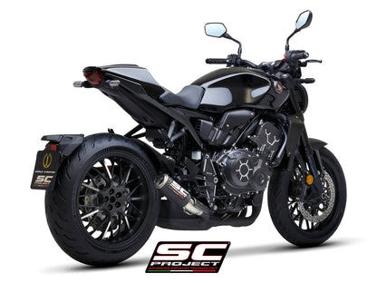 CR-T carbon uitlaatdemper (Racing) Honda CB1000R Neo Sports Cafe (2021-2025)