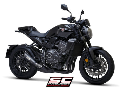 S1 titanium uitlaatdemper (EURO5) met keramische coating Honda CB1000R Neo Sports Cafe (2021-2025)
