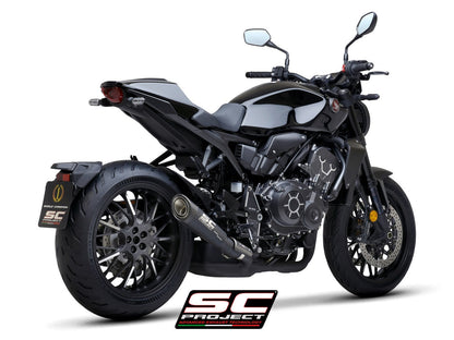 S1 titanium uitlaatdemper (EURO5) met keramische coating Honda CB1000R Neo Sports Cafe (2021-2025)