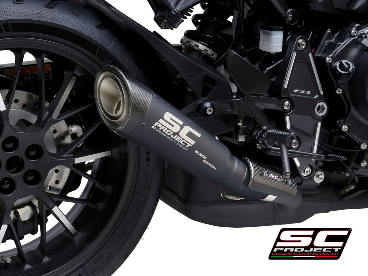 S1 titanium uitlaatdemper (EURO5) met keramische coating Honda CB1000R Neo Sports Cafe (2021-2025)