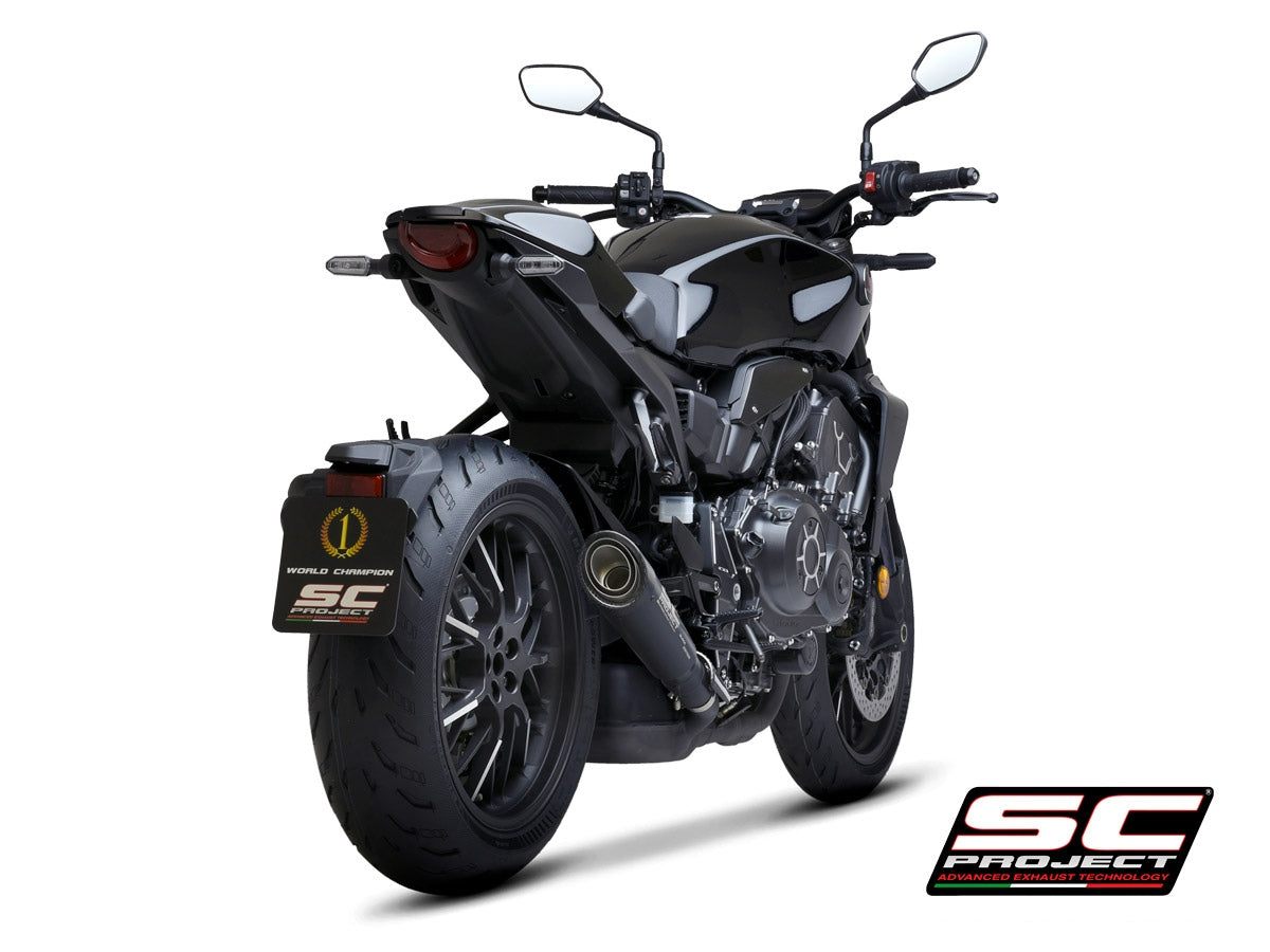 S1 titanium uitlaatdemper (EURO5) met keramische coating Honda CB1000R Neo Sports Cafe (2021-2025)