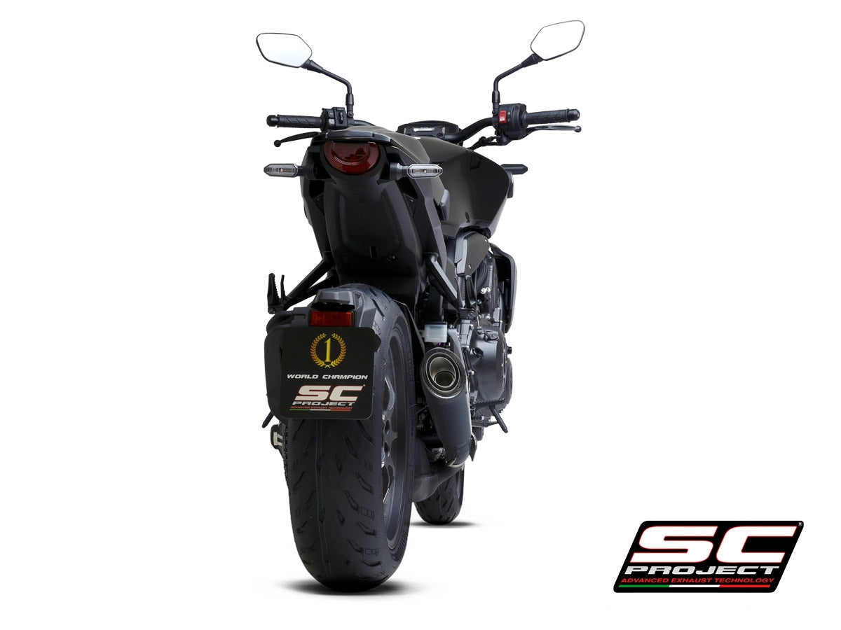 S1 titanium uitlaatdemper (EURO5) met keramische coating Honda CB1000R Neo Sports Cafe (2021-2025)