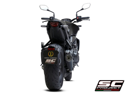 S1 titanium uitlaatdemper (EURO5) met keramische coating Honda CB1000R Neo Sports Cafe (2021-2025)