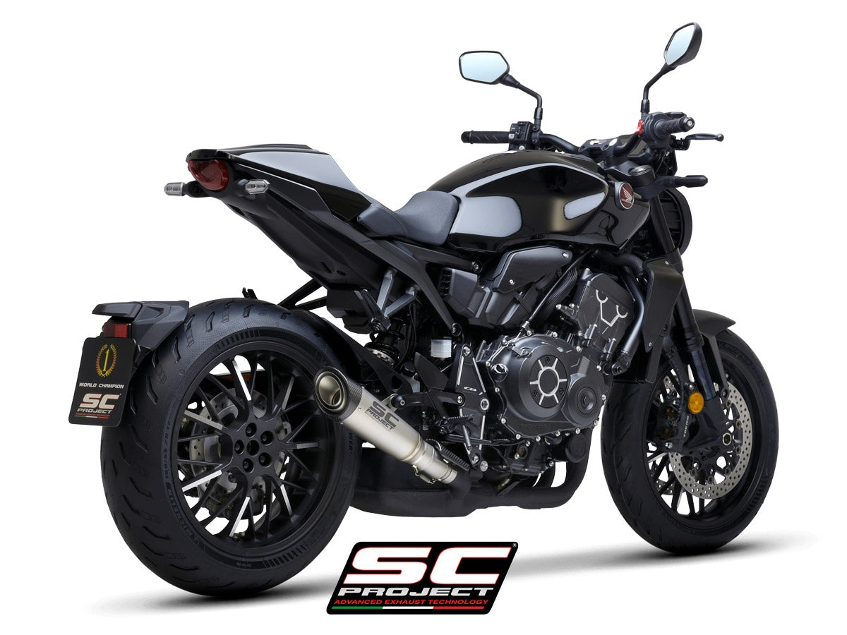 S1 titanium uitlaatdemper (EURO5) Honda CB1000R Neo Sports Cafe (2021-2025)