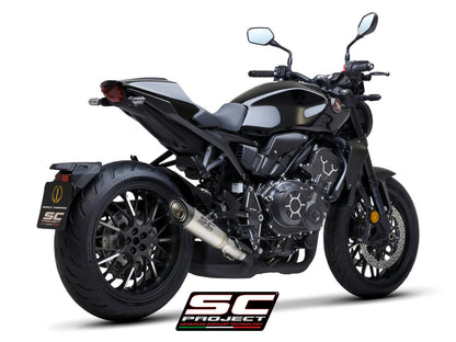 S1 titanium uitlaatdemper (EURO5) Honda CB1000R Neo Sports Cafe (2021-2025)