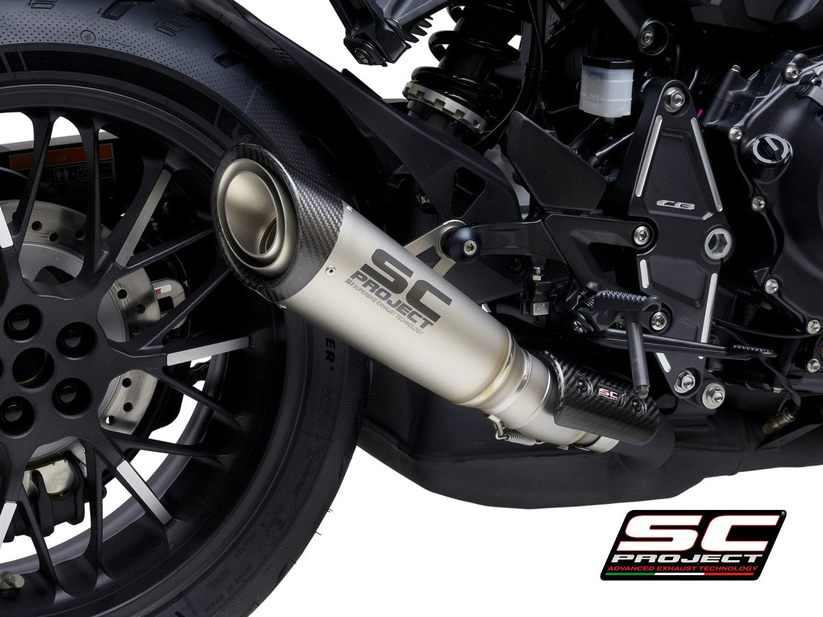 S1 titanium uitlaatdemper (EURO5) Honda CB1000R Neo Sports Cafe (2021-2025)